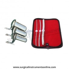 Hegar uterine dilator 3 pieces set,3-4, 5-6, 15-16, collin 3pcs